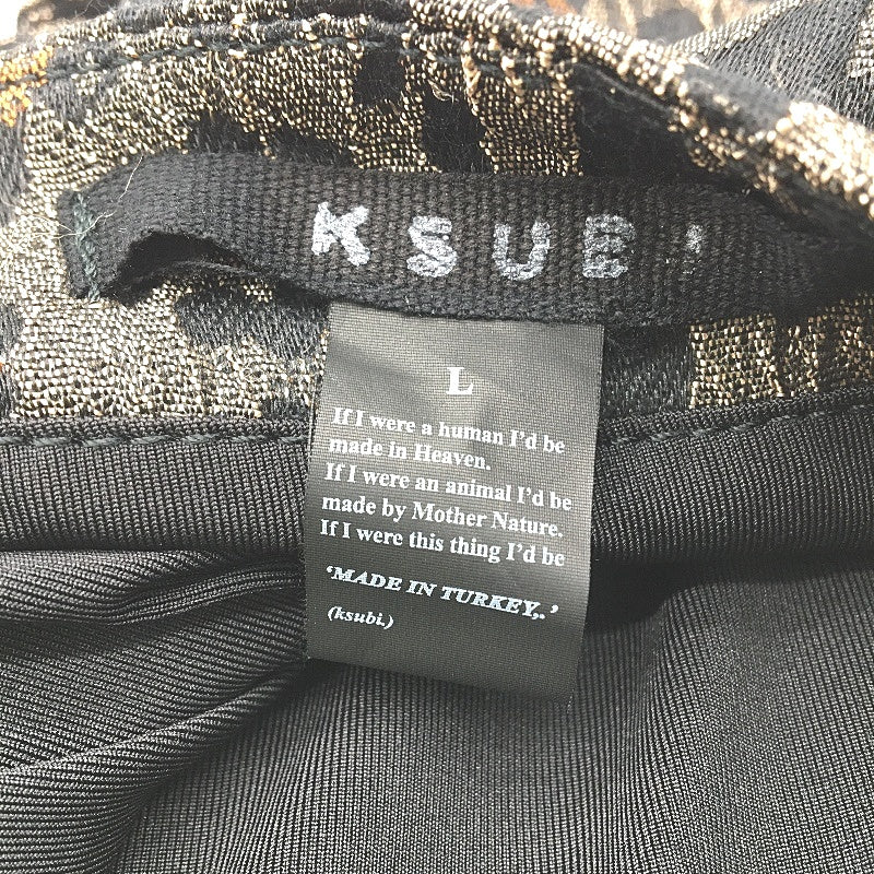 Ksubi Three Am Embroidered Leopard Pattern Mini Dress Ladies Size Large NEW