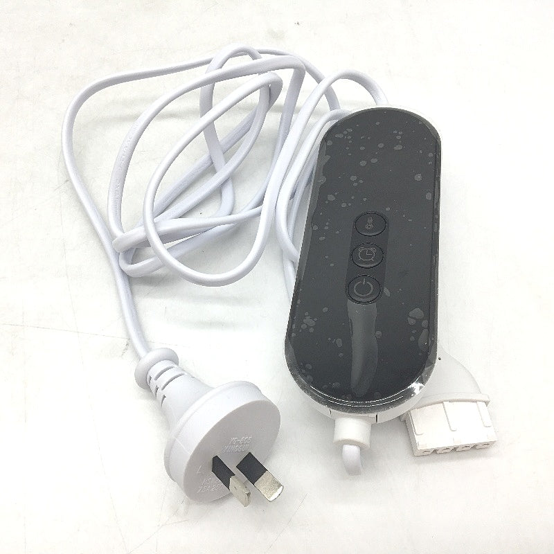 Soft Plush Comfort Electrical Heating Pad for Pain Relief in Grey 60x30cm NEW