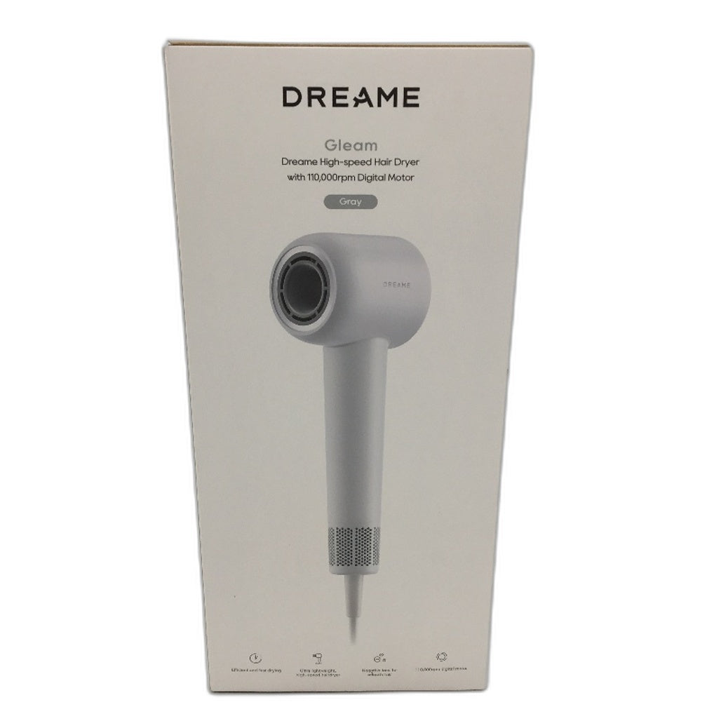 Dreame Gleam High Speed Hair Dryer with Magnetic Attachment in Gray DEMO