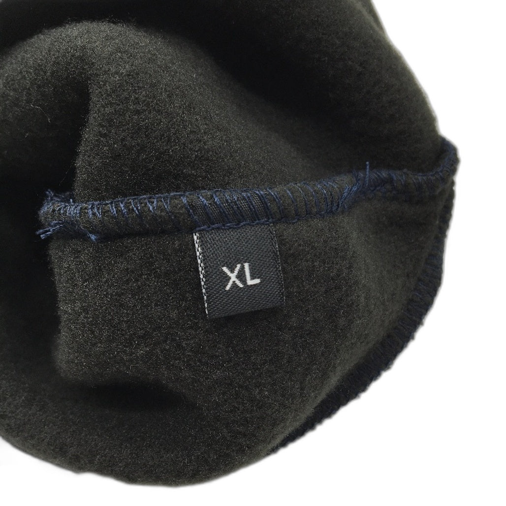 Milo & Mink 3 Pcs Black Fleece Doggy Sweater & Collars Bundle Dog Size Small