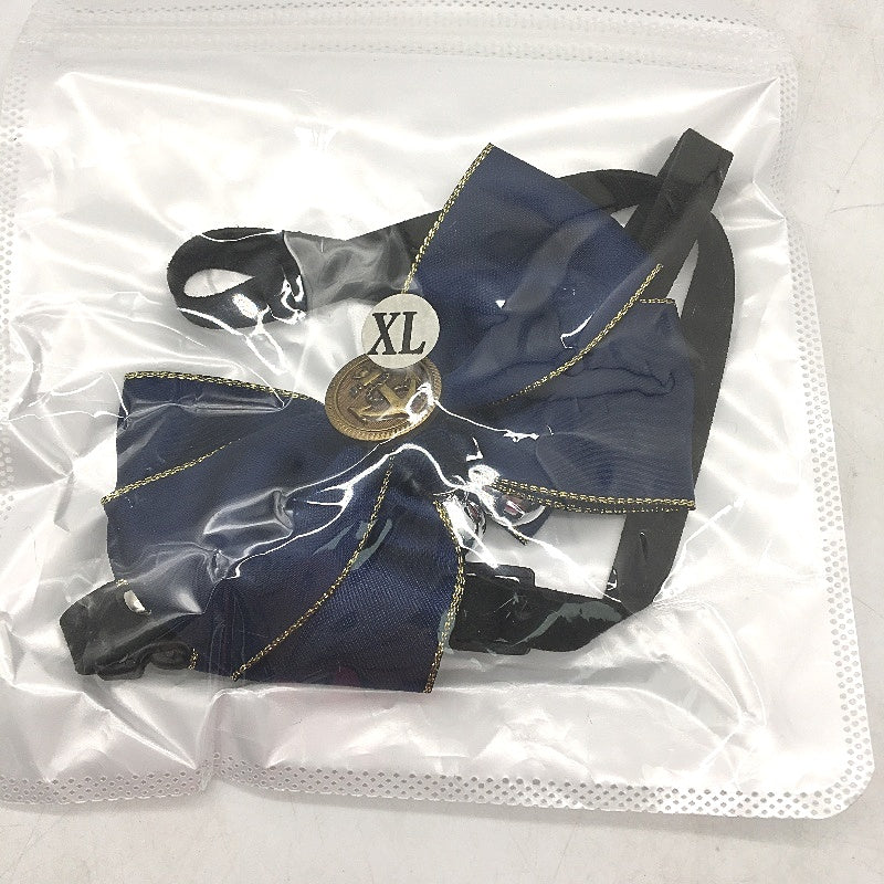 Milo & Mink 3 Pcs Black Fleece Doggy Sweater & Collars Bundle Dog Size Small