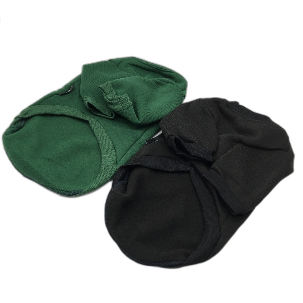 Milo & Mink 4 Pcs Fleece Doggy Sweaters & Collars Bundle Dog Size Small