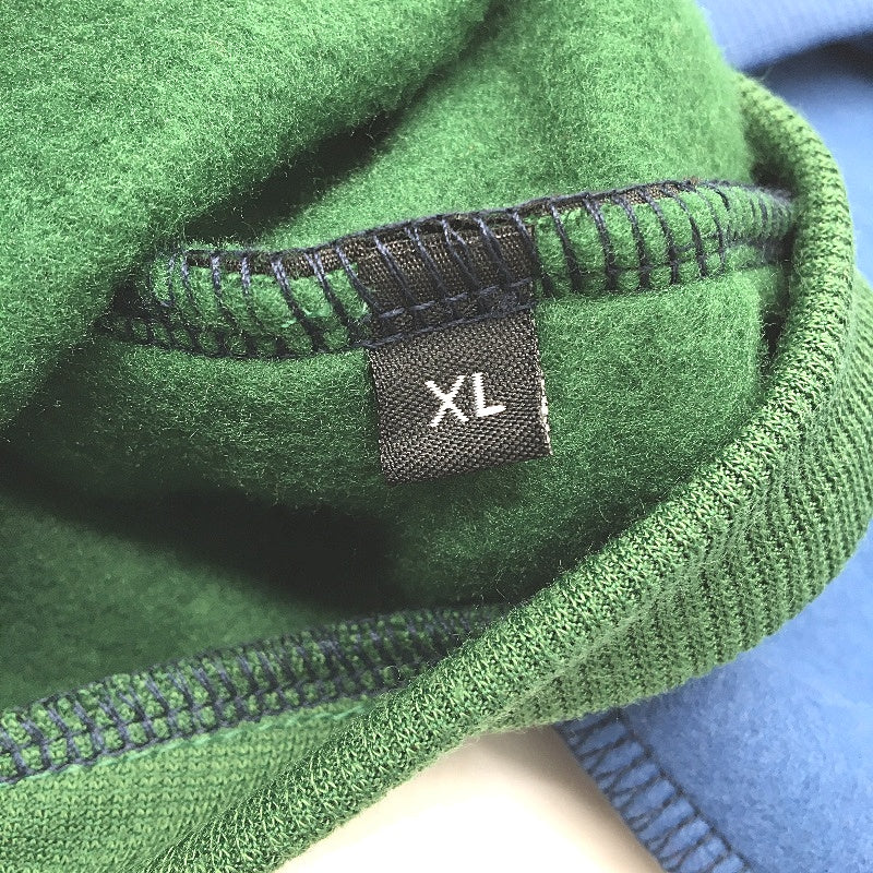 Milo & Mink 4 Pcs Blue&Green Fleece Doggy Sweaters & Collars Bundle Dog Size S