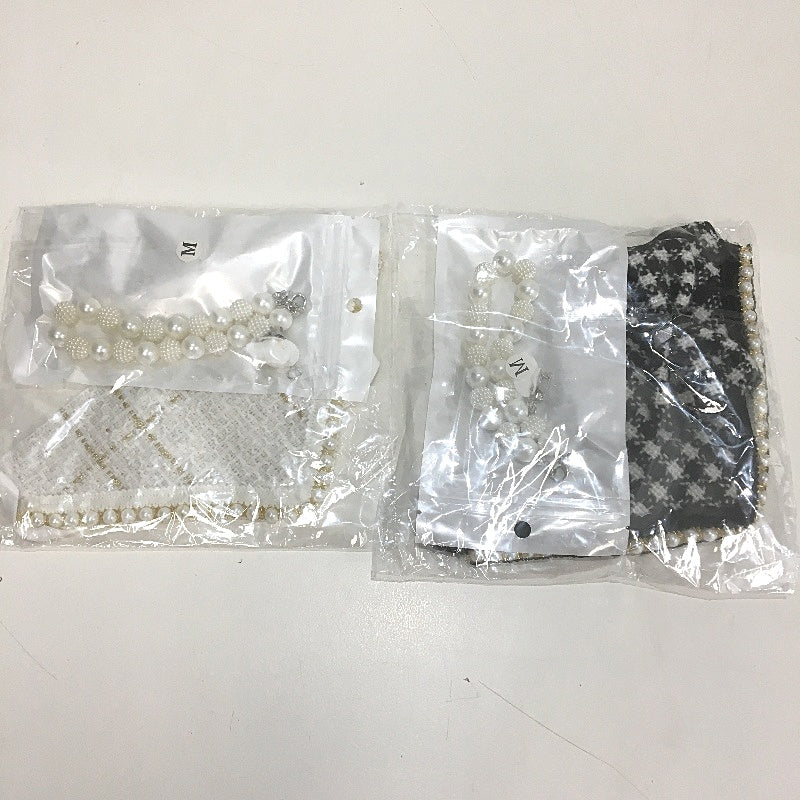 Milo & Mink 8 Pcs Floral Pattern Doggy Bikini & Accessories Bundle Dog Size XXS