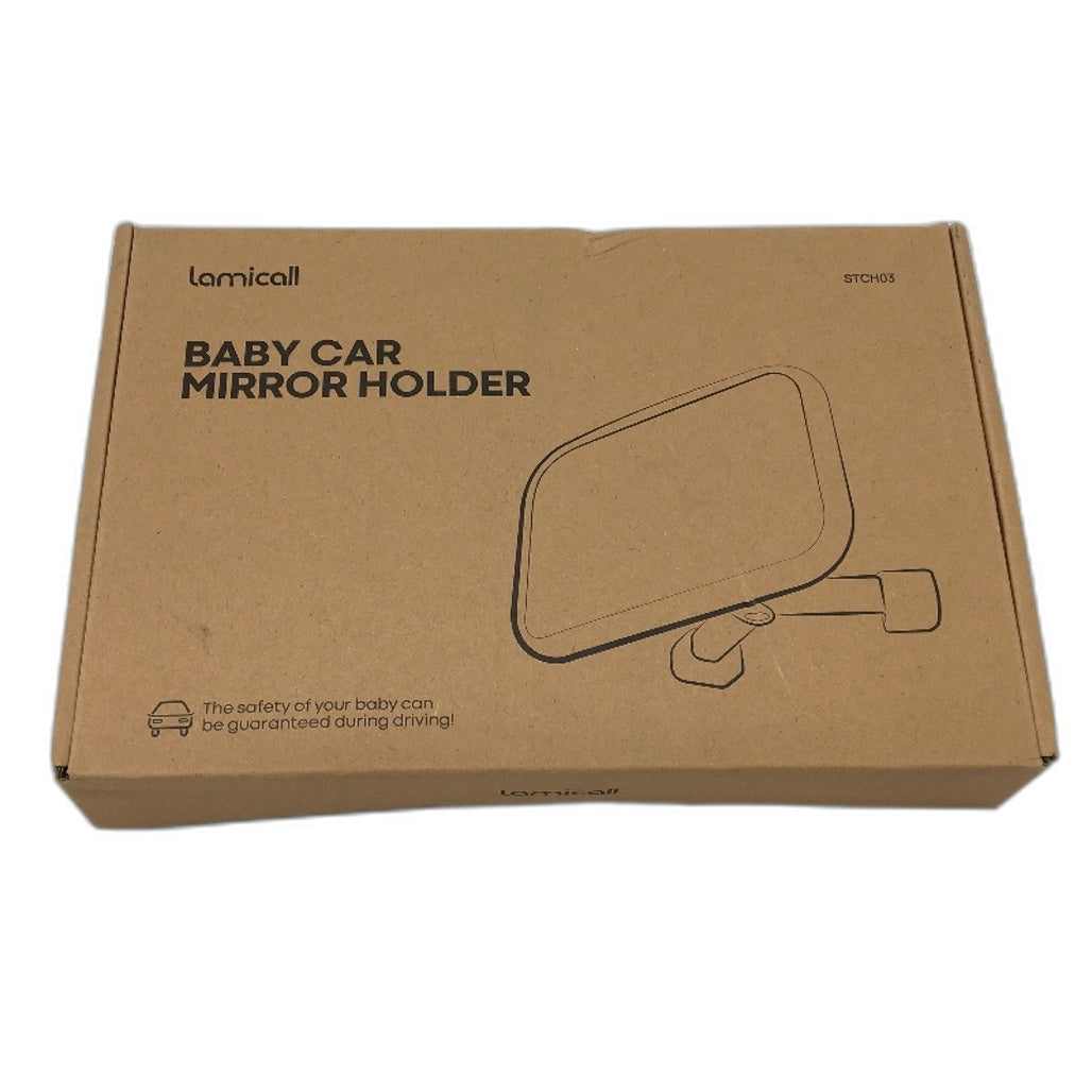 Lamicall Baby Car Mirror Holder Easy Install For Rear Facing Wide Clear View