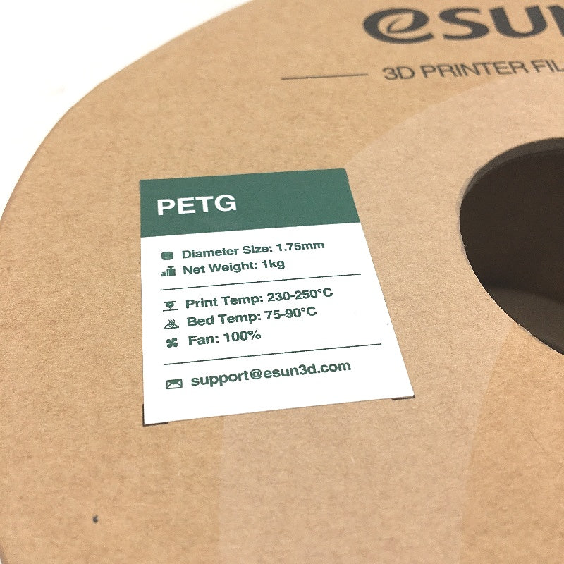 eSun 3D Printer Filament Replacement 1.75 mm Diameter 230-250 C Temperature Red