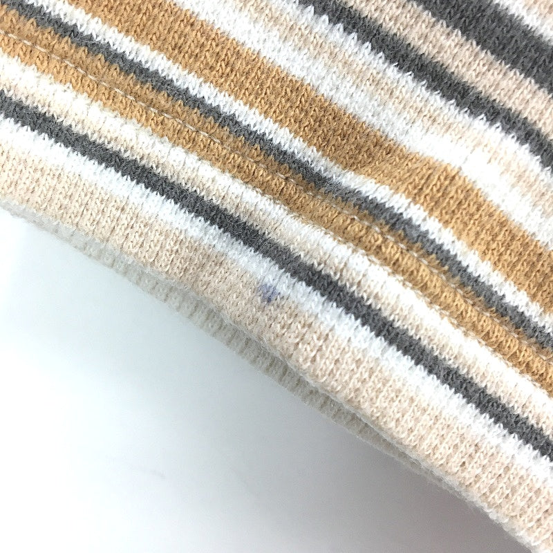 Afends Short Sleeve Stretchy Knitted Horizontal Stripe Mini Dress Womens Size 12