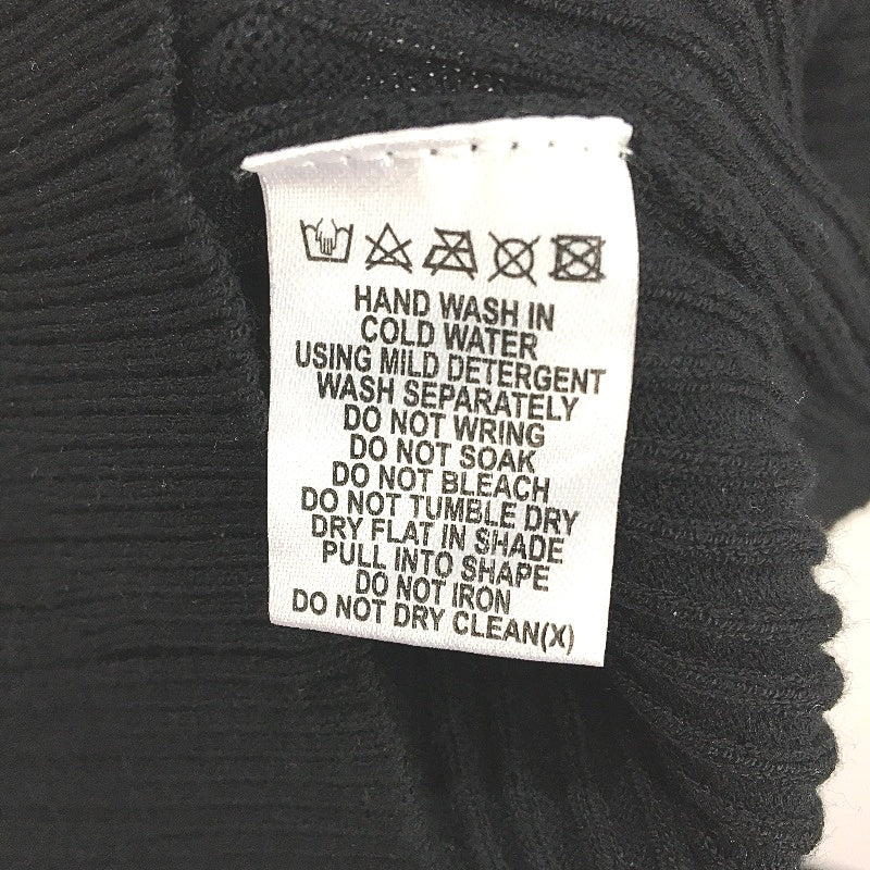 Meshki Gaia Cut Out Waist Long Sleeve Ribbed Stretchy Midi Dress Womens Size XS