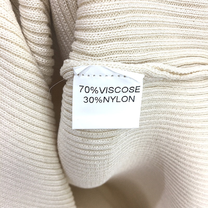 Giorgia V Neck Ribbed Double Slit Stretch Knit Tie Back Midi Dress Womens Sz M/L