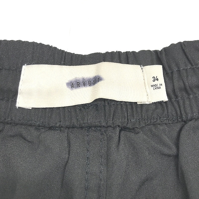 Arvust Newport Black Drawstring Volley Boardshorts Mens Size 34 NEW