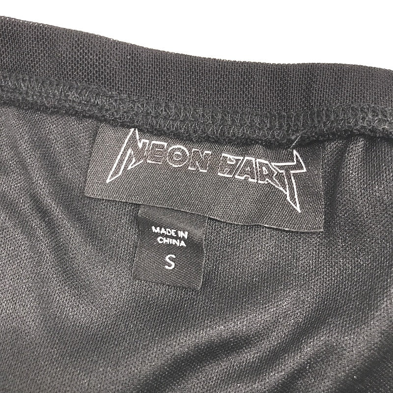 Neon Hart Marley Black Mesh Lined Midi Skirt Ladies Size Small NEW