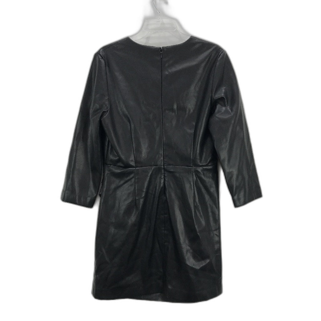 Forever New Tabitha PU Leather Bodycon Mini Dress Ladies Size AU 14 NEW