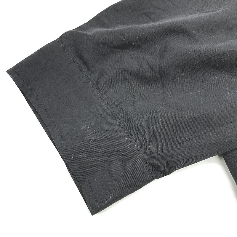 Blacknoise Whiterain Zip Up Black Windbreaker Parachute Jacket Mens Size XL NEW