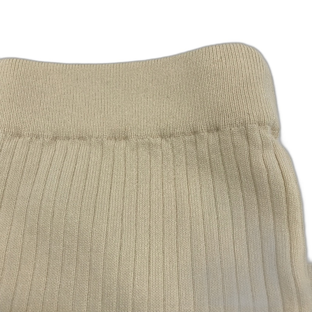 Subtitled Charlotte High Rise Knit Beige Midi Skirt Ladies Size Medium NEW