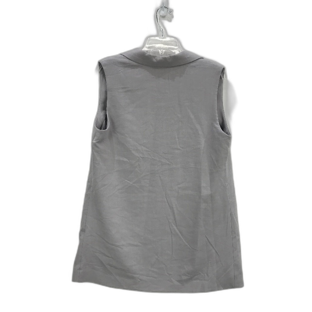 Jeanswest Pauline Sleeveless Pearl Grey Marl Jacket Ladies Size 12 NEW