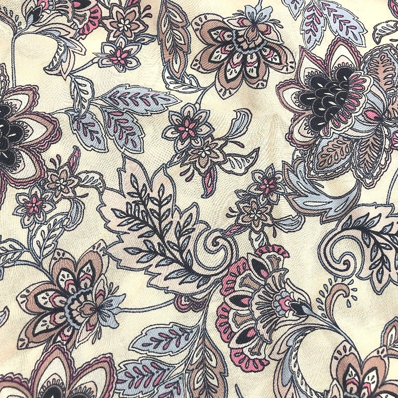 Chloe & Lola Myers Sample Pink Paisley 2Pce Short Sleeve PJ Set Ladies Sze S NEW