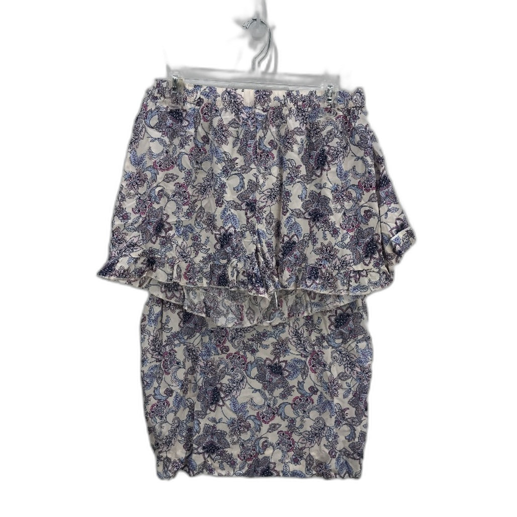 Chloe & Lola Myers Sample 2Pce Pink Paisley Short Sleeve PJ Set Ladies Sze S NEW