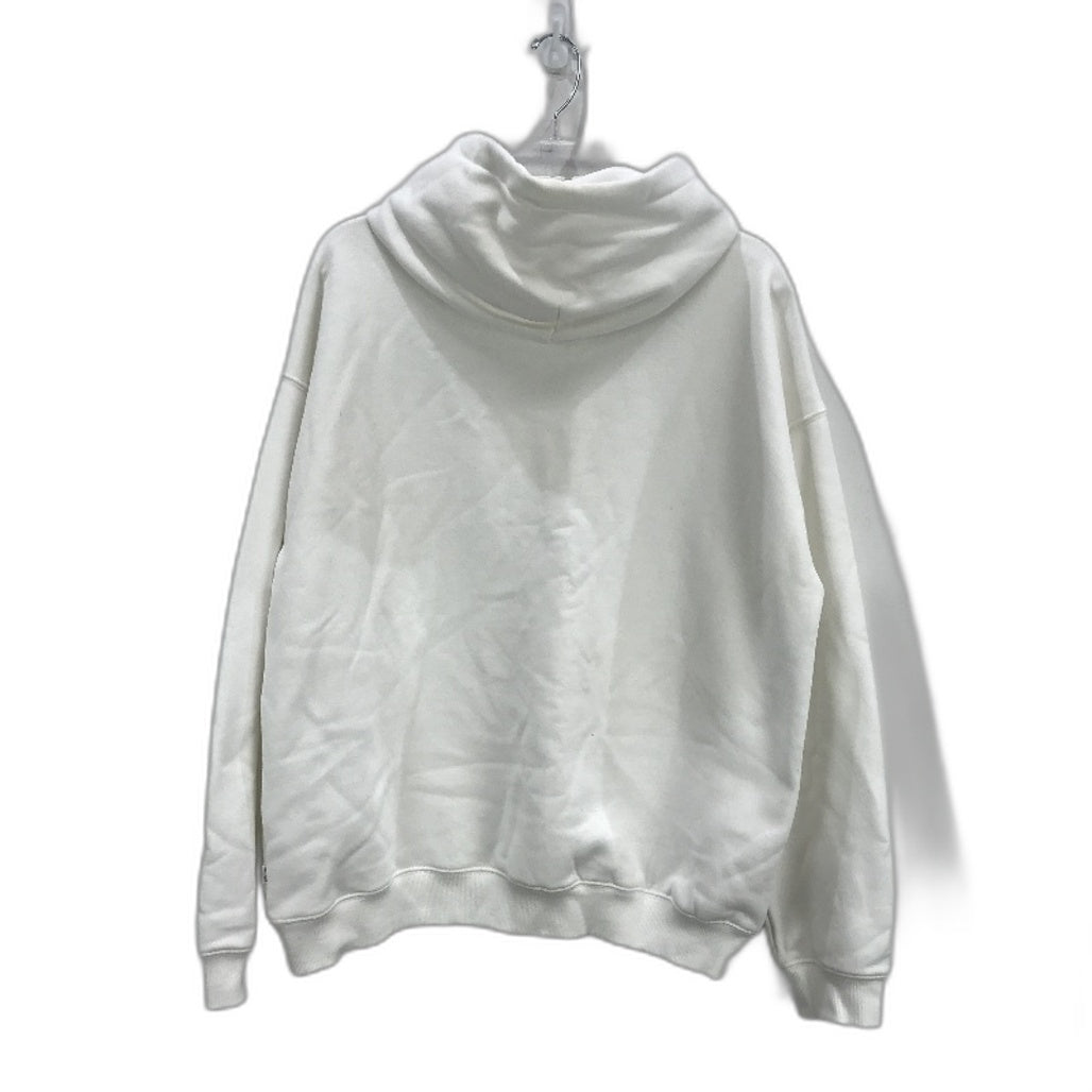 Spencer Project New York Pancake Print White Hooded Jumper Mens Size S NEW