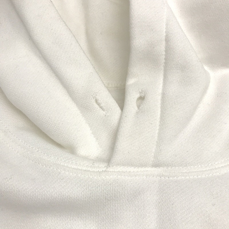 Spencer Project New York Pancake Print White Hooded Jumper Mens Size S NEW