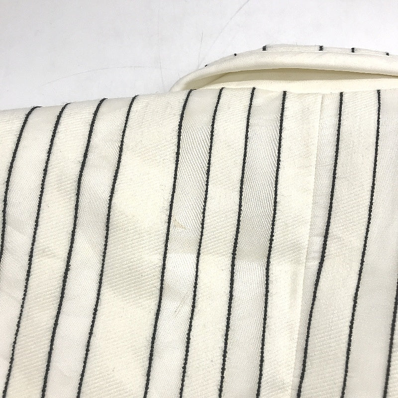 Mossman Cream Stripe The Master & Commander Blazer Jacket Ladies Size 8 NEW