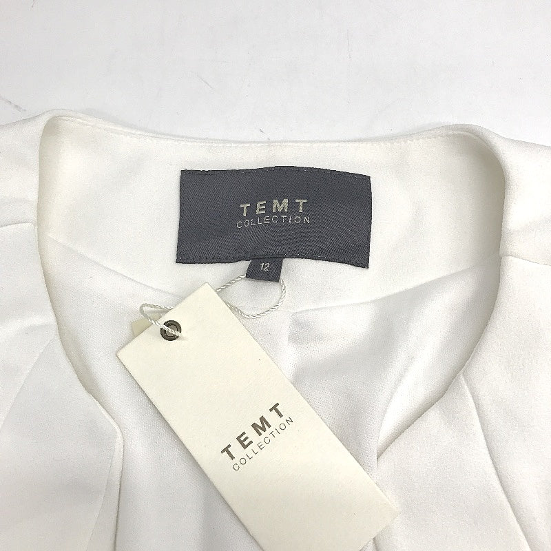 Temt Cream Soft Lined Casual Outer Short Jacket Ladies Size 12 NEW