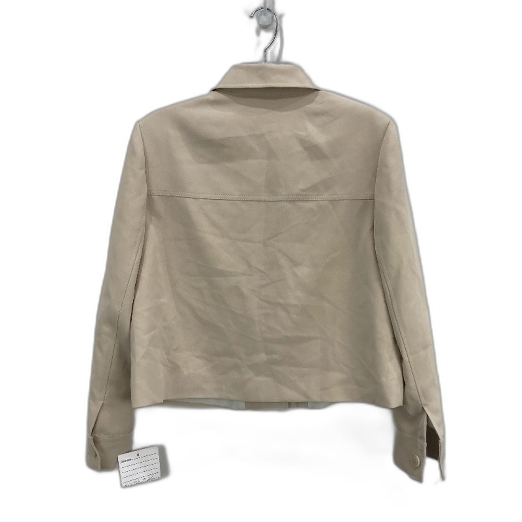 New World Myer Tokito Sample Beige Button Up Short Jacket Ladies Size 10 NEW