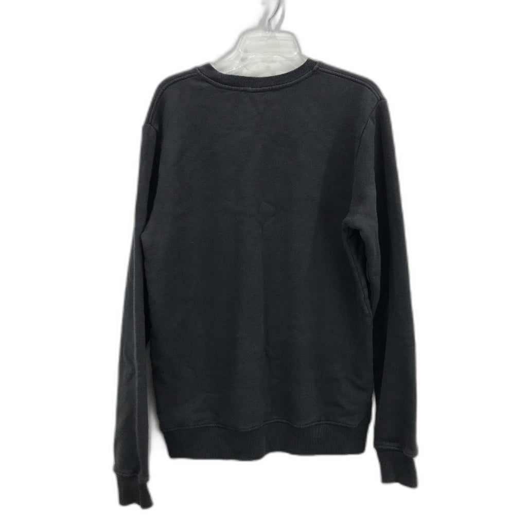 Dickies Classic Label 100% Cotton Black Fade Crew Neck Jumper Mens Size M NEW