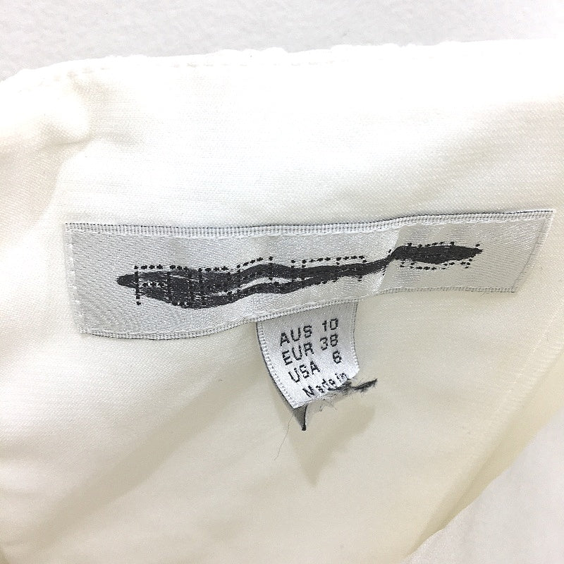 Forever New Corrie Embroidery White Corset Playsuit Ladies Size AU 10 NEW