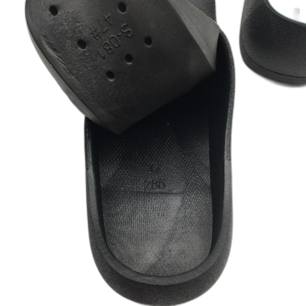 Grand Chef 'Laurent' Slip Resistant Black Clogs Work Shoes Unisex Size EU 46 NEW