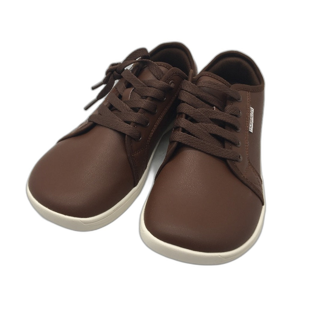 Hobibear Wide Width Minimalist Barefoot Brown Zero Drop Shoes Unisex EU 37 NEW