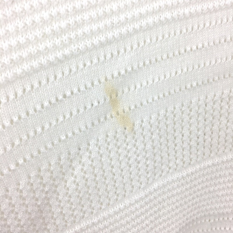 Arvust White Knit Resort 100% Cotton Short Sleeve Shirt Mens Size XL NEW