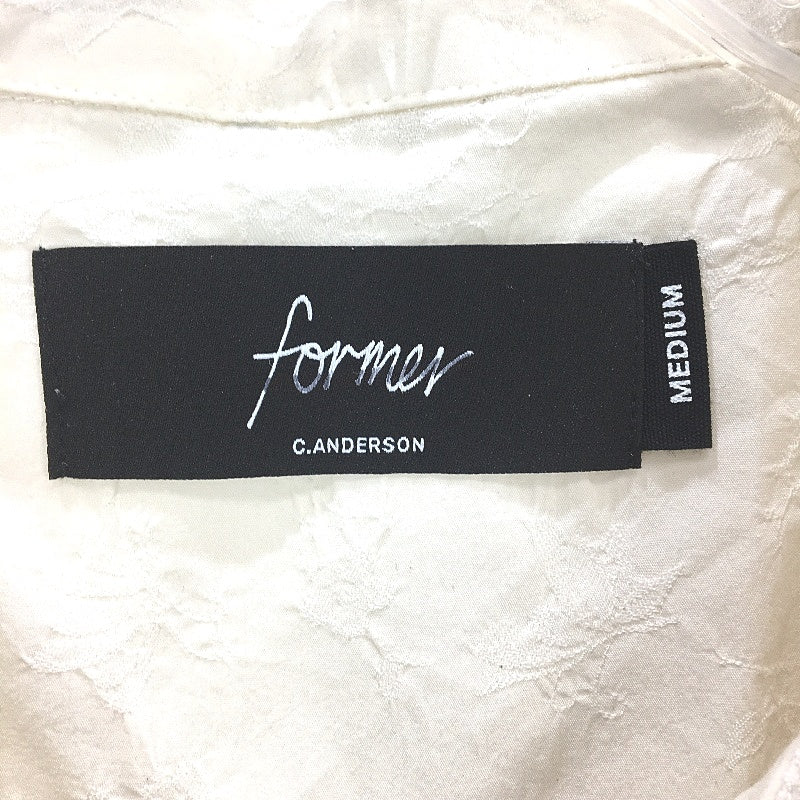 Former C.Anderson Tension Cotton Tencil Blend Short Sleeve Shirt Mens Size M NEW