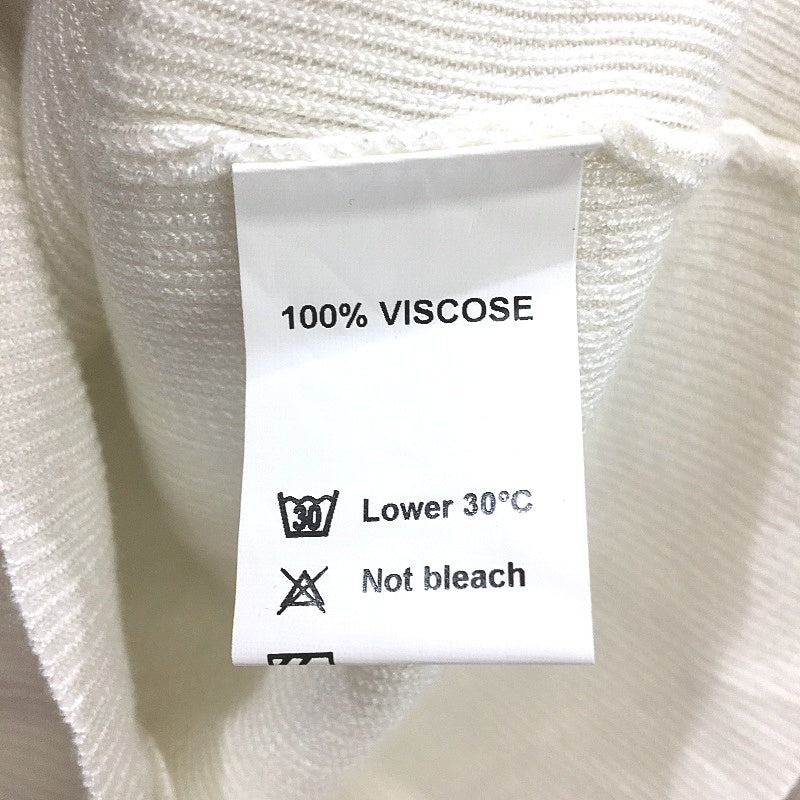 SNDYS White Viscose Knit Open Style Button Front Etta Lightweight Top ize XS NEW