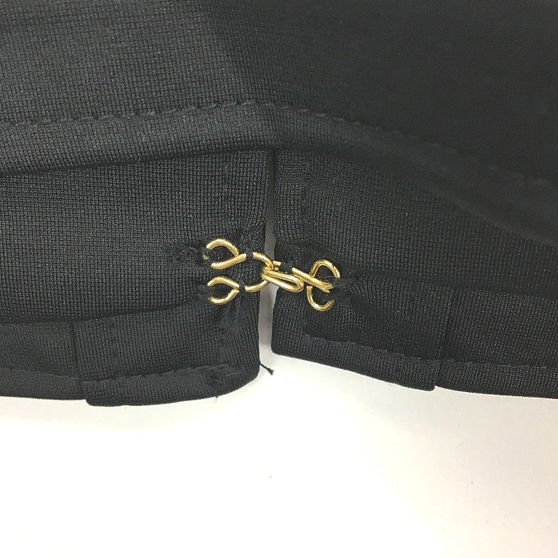 Liz Jordan Black Pocket Detail Ponte Eye & Hook Jacket Ladies Size 16 NEW