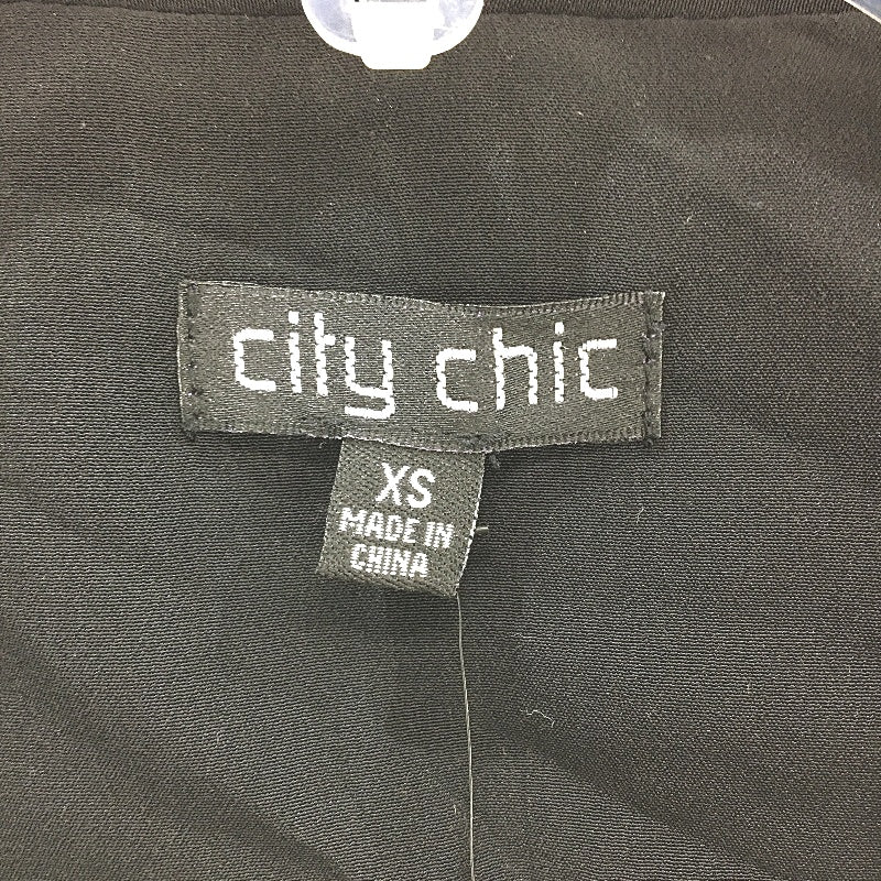 City Chic Lightweight Tuxedo Style Miss Career Blazer Jacket Ladies Size XS NEW