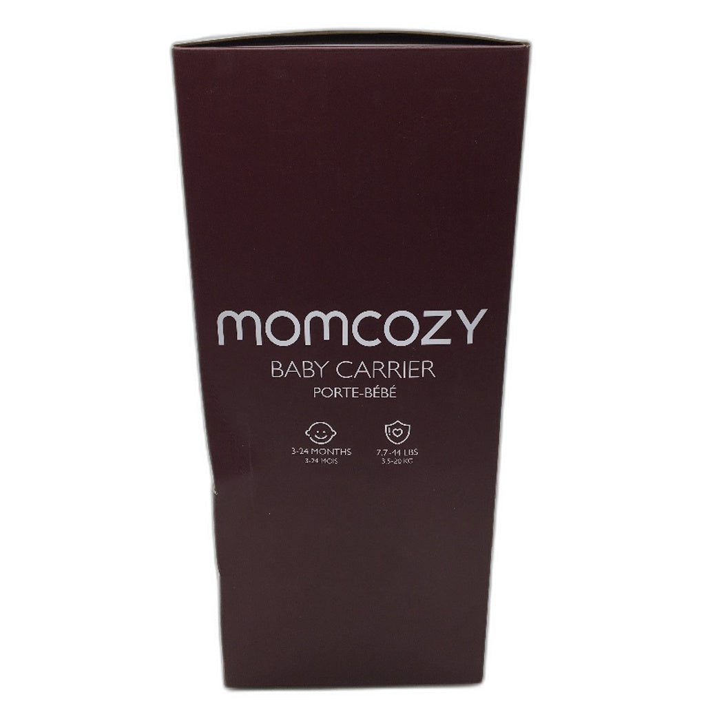 Momcozy Khaki Cotton 3 in 1 Lumbar Support Handsfree Baby Carrier 3-24Months NEW