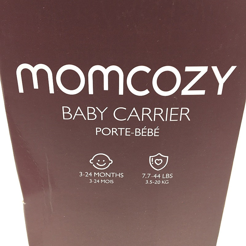 Momcozy Khaki Cotton 3 in 1 Lumbar Support Handsfree Baby Carrier 3-24Months NEW