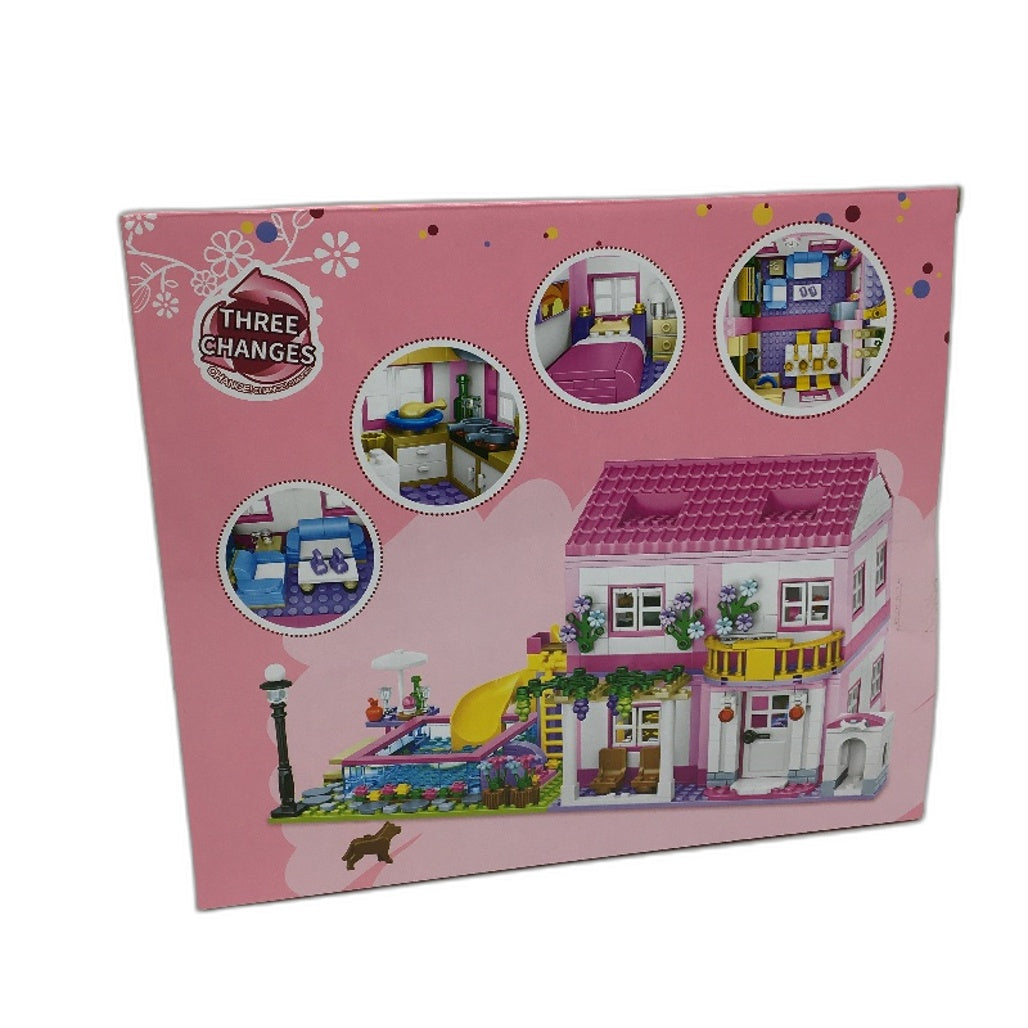 Princess Girl Series Villa Building Blocks Compatible LEGO Friends #7348 NEW