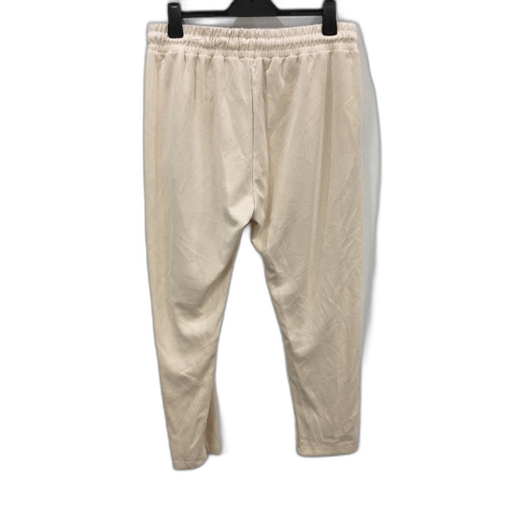 Principles Petite Cream Soft Touch Pocketed Jogger Pants Ladies Size 16 NEW