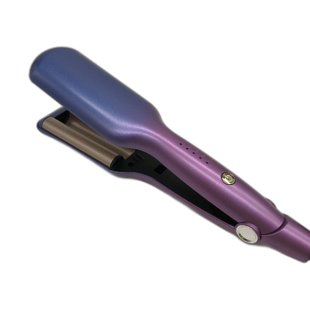 Frafuo 3 Barrel Wave Hair Curling Iron Curler Crimping Wand in Purple DEMO