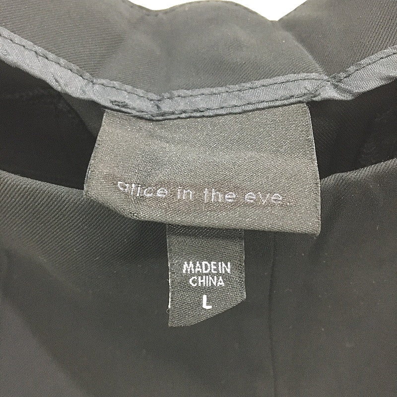 Alice In The Eve Black Wide Leg Soft Semi Formal Pants Ladies Size L NEW