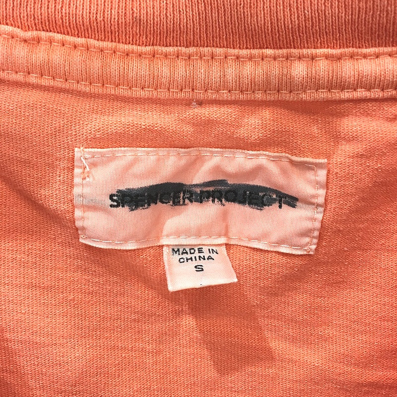 Spencer Project Orange Fade 100% Cotton Classic Style T-Shirt Mens Size S NEW