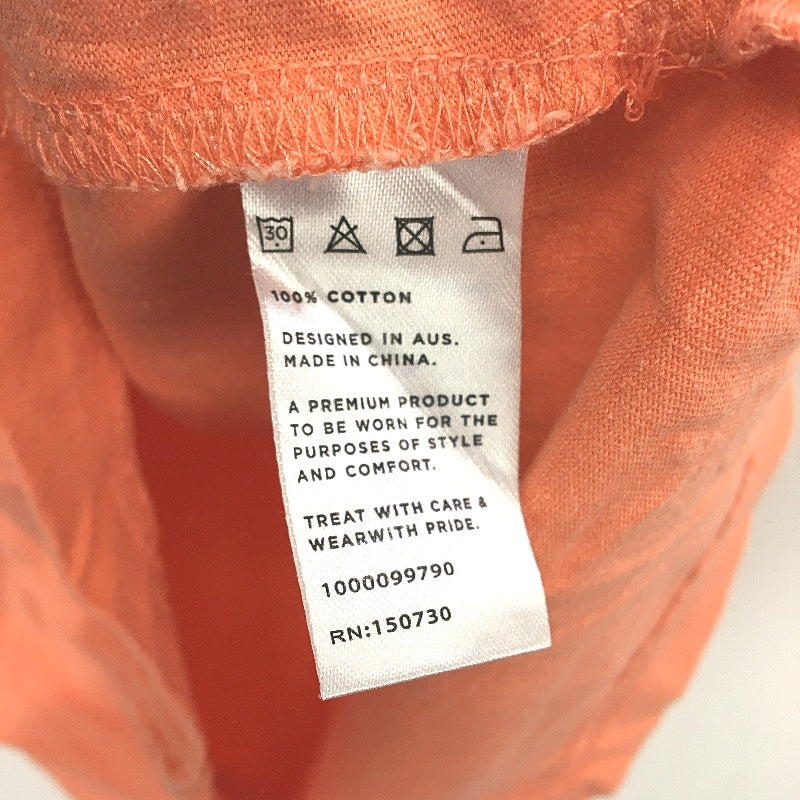 Spencer Project Orange Fade 100% Cotton Classic Style T-Shirt Mens Size S NEW