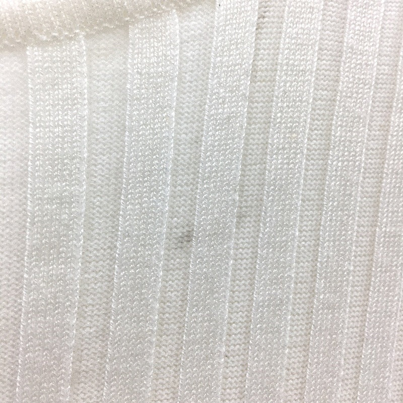 Subtitled White Sophie Long Sleeve Rib Knit Stretch Dress Ladies Size M NEW