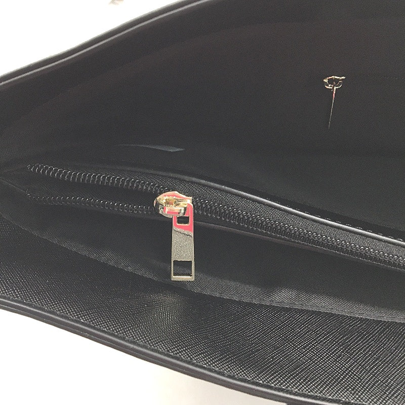 Target Black Leather Look Large Work Style Fully Lined Tote Hand Bag NEW