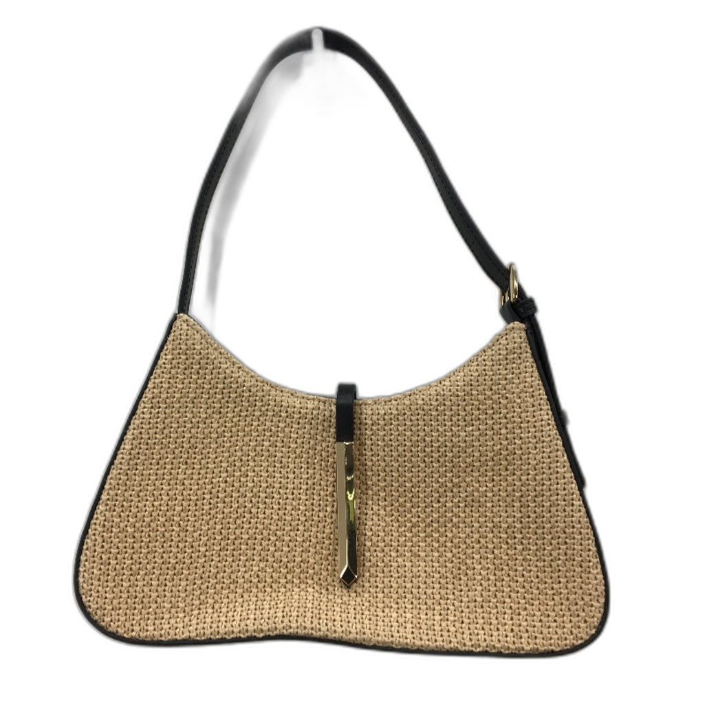 Target Sample 2 Pack Cream & Black With Fibre Weave Small Shoulder Bags NEW