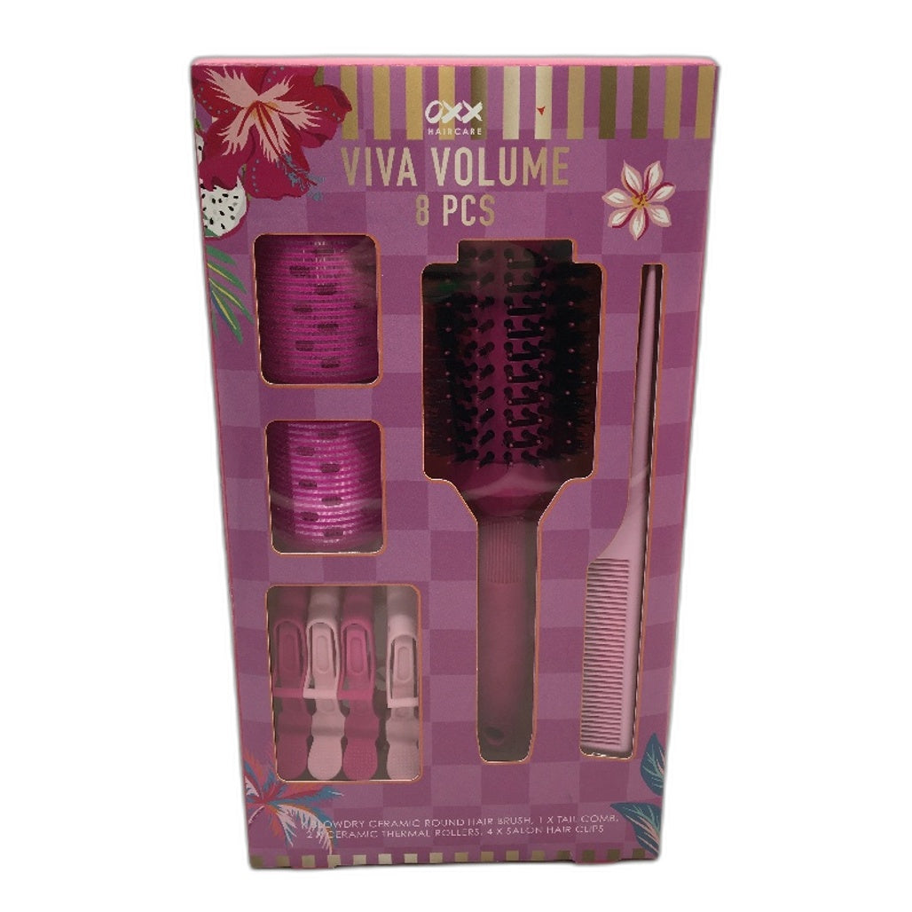 OXX 2pk 4pc Root Revive and 8pc Viva Volume Hair Care and Grooming Bundle NEW