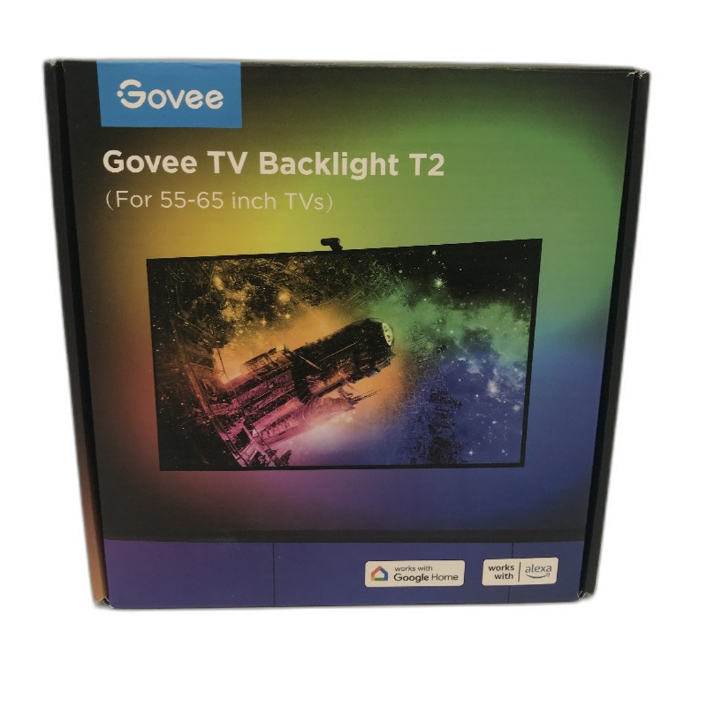 Govee Envisual TV Backlight T2 for 55-65 Inch TVs Smart RGB LED Lights NEW