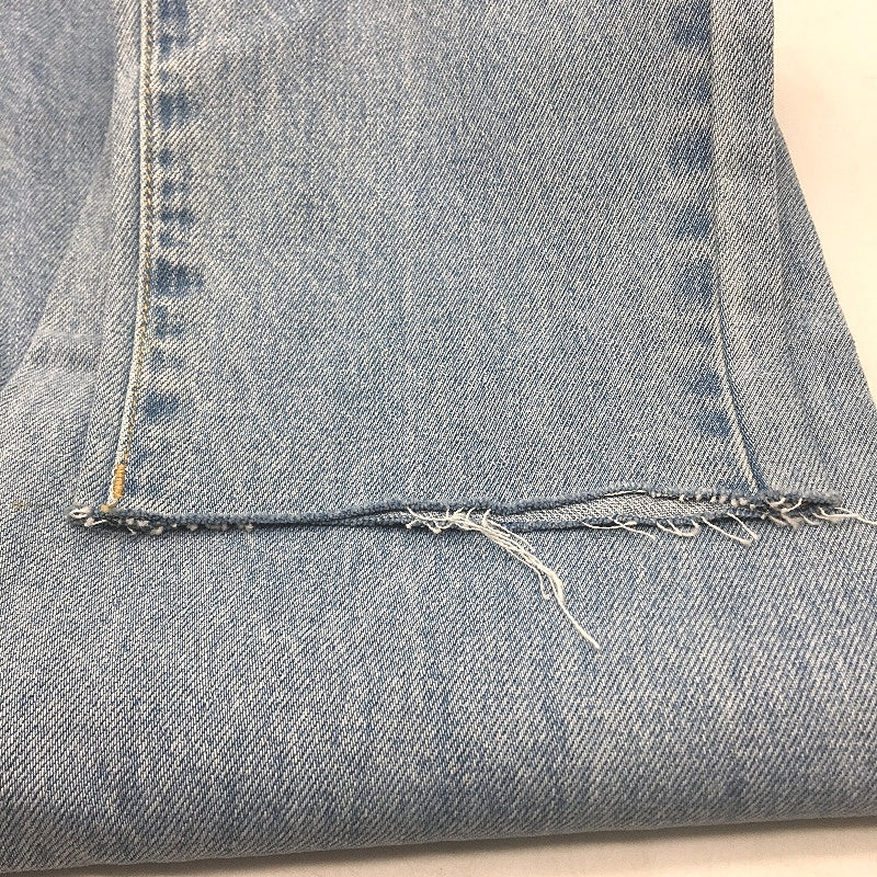 Abrand A 94 High Slim Light Blue Raw Cut Denim Jeans Ladies Size 30 / AU 12 NEW