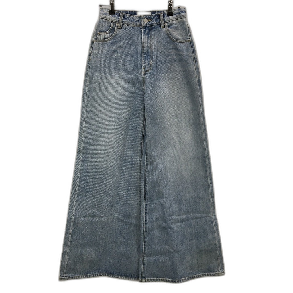 Rollas Elle Super Relaxed Flare High Rise Blue Jeans Ladies Size 24 / AU 6 NEW